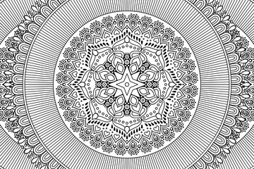 Vector islamic background with mandala