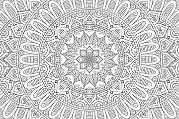 Vector islamic background with mandala