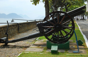 old cannon in the fortress