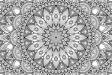 Vector islamic background with mandala