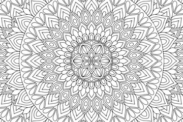 Vector islamic background with mandala