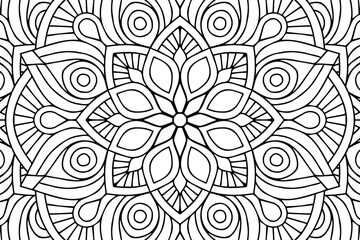 Vector islamic background with mandala