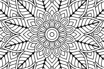 Fototapeta premium Vector islamic background with mandala
