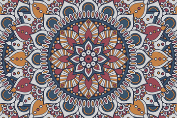 Vector islamic background with mandala