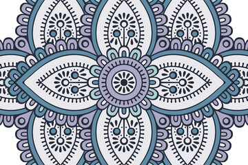 Vector islamic background with mandala
