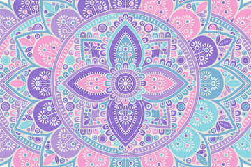 Vector islamic background with mandala