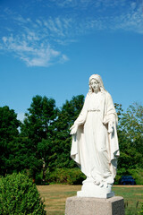 Saint Mary statue Millis MA USA
