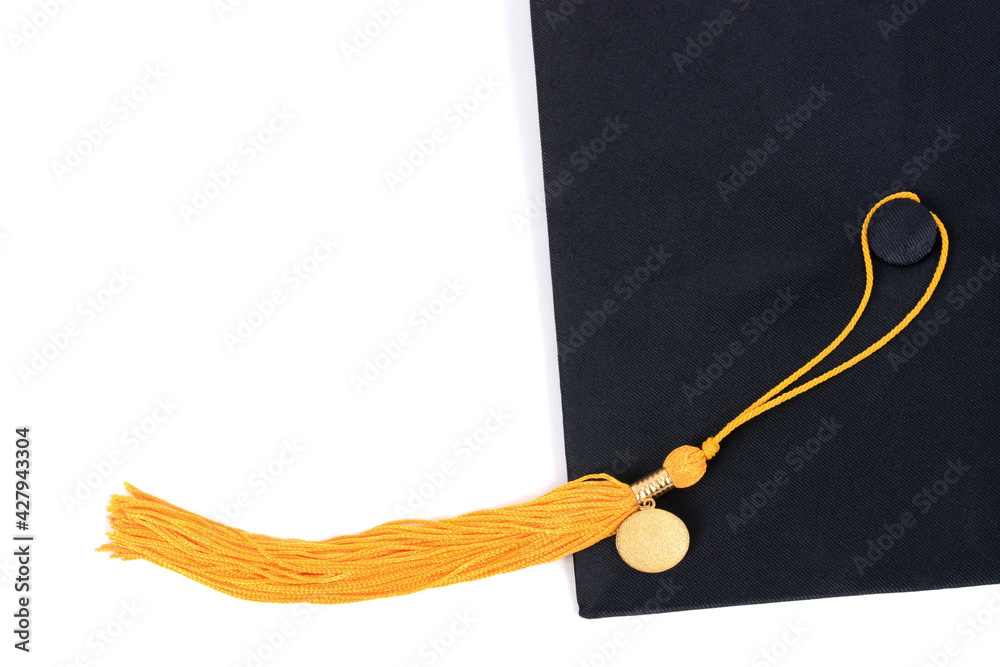 Canvas Prints gold tassel and graduation cap - Canvas Prints