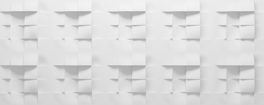 White cubes background, 3d rendering © Andreas Berheide