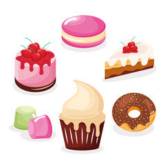 sweet pastry six products