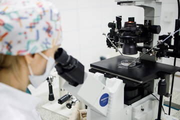 doctor in the laboratory