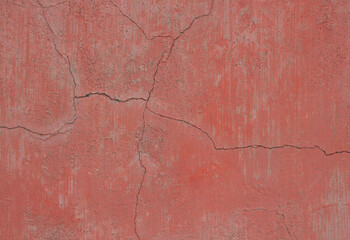 pink plastered surface for use as a background