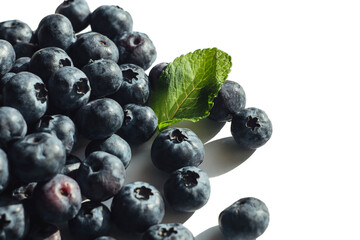 desktop wallpaper. Healthy eating. Berry background. Health and freshness concept. Blueberry close-up.