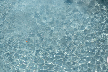 Pattern of Water in a swimming Pool