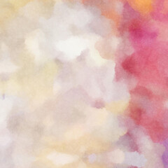 Watercolor painted background. Abstract Illustration wallpaper. Brush stroked painting. 2D Illustration.