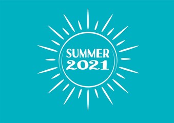 sunny summer 2021