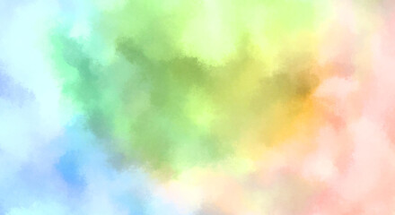 Watercolor painted background. Abstract Illustration wallpaper. Brush stroked painting. 2D Illustration.