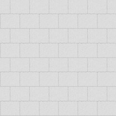 Gray brick wall seamless pattern.