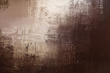 Obraz premium Background with crossed wild brush strokes. Colorful and vibrant illustration. Painted art. Creative abstract painting.