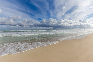 Sandy beach at Playa de Muro near Alcudia in the north of Mallorca