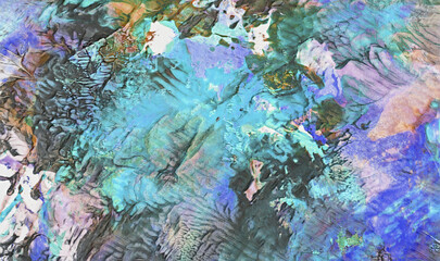 Ilustração de fundo abstrato colorido