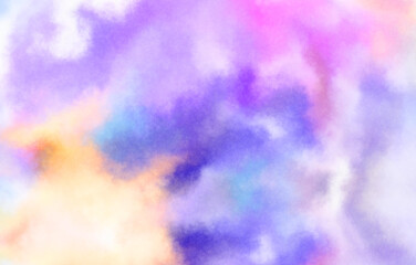 Watercolor painted background. Abstract Illustration wallpaper. Brush stroked painting. 2D Illustration.