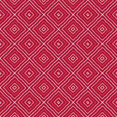 Seamless pattern with geometric elements in tribal style. Prehistoric drawings. Outline.