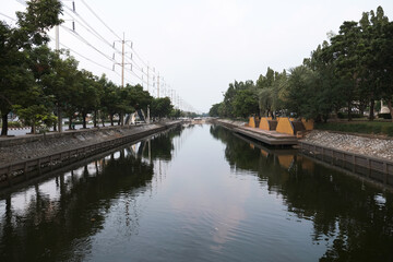 Canal around the Korat city is construction for protect town form  enemy. The canal about 300 years ago.