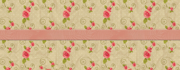 Abstract Flower home decorative wall art tiles pattern design, the background can be used for ceramic tile, wallpaper, textile, web page background