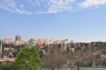 Fototapeta premium panorama of the city