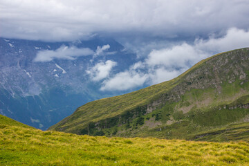 Fototapeta premium Grindewald Valley and mountain trail in Switzerland