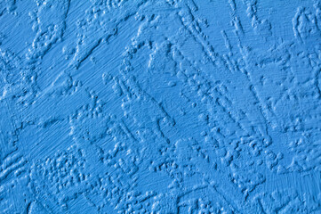 blue painted wallpaper texture