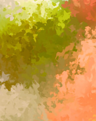 Brushed Painted Abstract Background. Brush stroked painting. Strokes of paint. 2D Illustration.