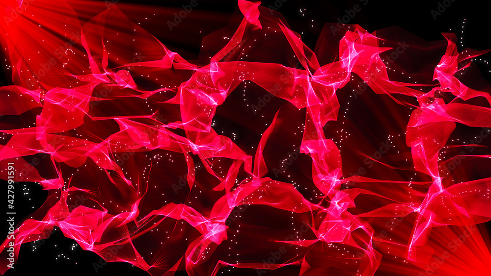 Poster abstract trapcode mir background. big data vizualization. network connection structure. digital tech