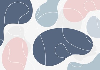 modern colorful pastel gradient abstract geometric shape. memphis style background. vector illustration.