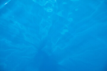 Blue Tones Water Waves Surface as Background