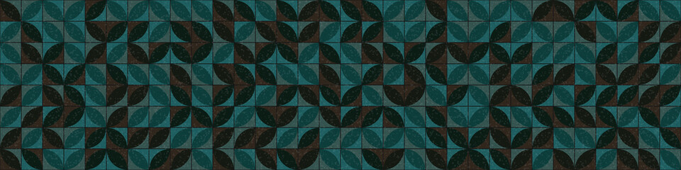 Abstract Geometric Pattern generative computational art illustration