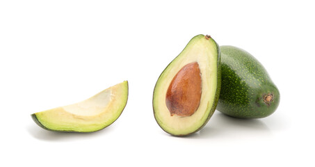 Avocado isolated on white background
