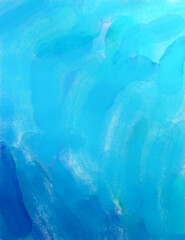 Soft watercolor wallpaper. Artistic painting with softly brushed colors. Pastel colors dabbed background. Painted abstract wall art.