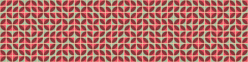 Abstract Geometric Pattern generative computational art illustration