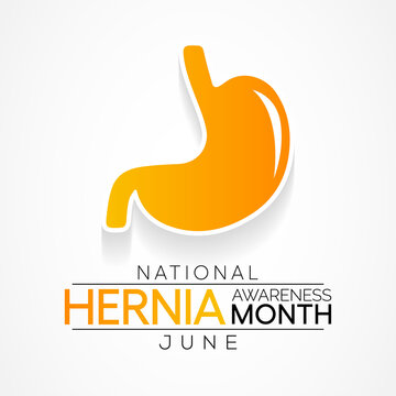 National Hernia awareness month (CDH) is observed every year in June. it occurs when an organ or fatty tissue squeezes through a weak spot in a surrounding muscle or connective tissue called fascia.