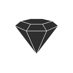 Diamond icon symbol illustration