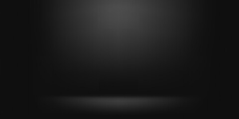 Minimal black color studio room background, product display, montage of your products