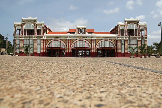 Naklejki gare de dakar - railway station of Dakar