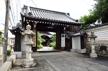 Naklejka premium 得浄明院 山門 京都市東山区