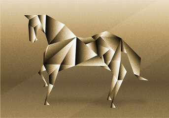 artistic illustration of a horse