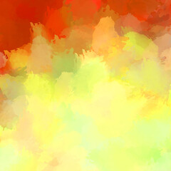 Wall art. Unique and creative illustration. Brush stroked painting. Abstract background of colorful brush strokes. Brushed vibrant wallpaper. Painted artistic creation.