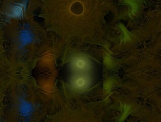 Imaginatory fractal background generated Image