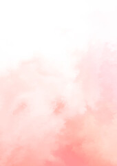Obraz premium Abstract colorful watercolor on white background. Digital art painting.