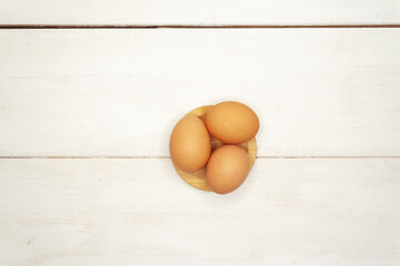 Vegetables and Fruits on white background